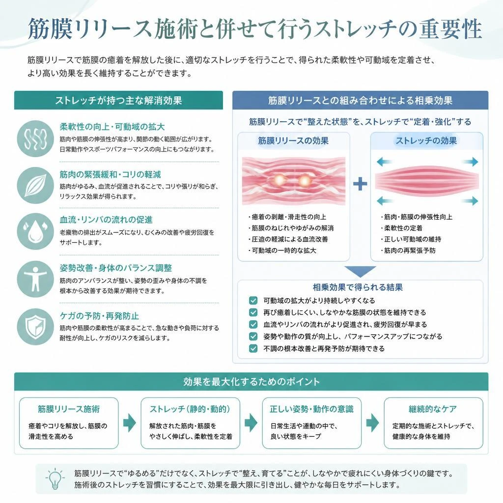 ストレッチとの相乗効果