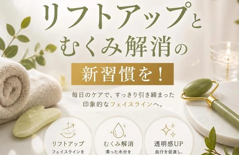 疲れたあなたに贈る、リフトアップとむくみ解消の新習慣を！