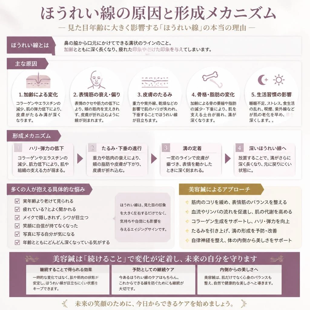 2. ほうれい線とは？