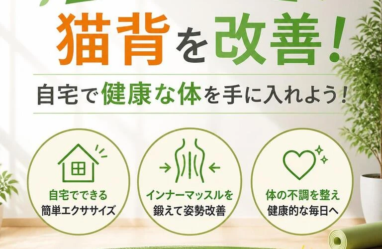 インナーマッスルで猫背を改善！自宅で健康な体を手に入れよう！