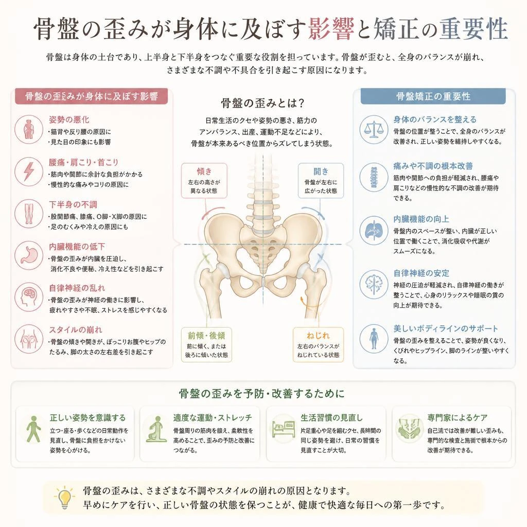 4. 骨盤矯正の重要性について