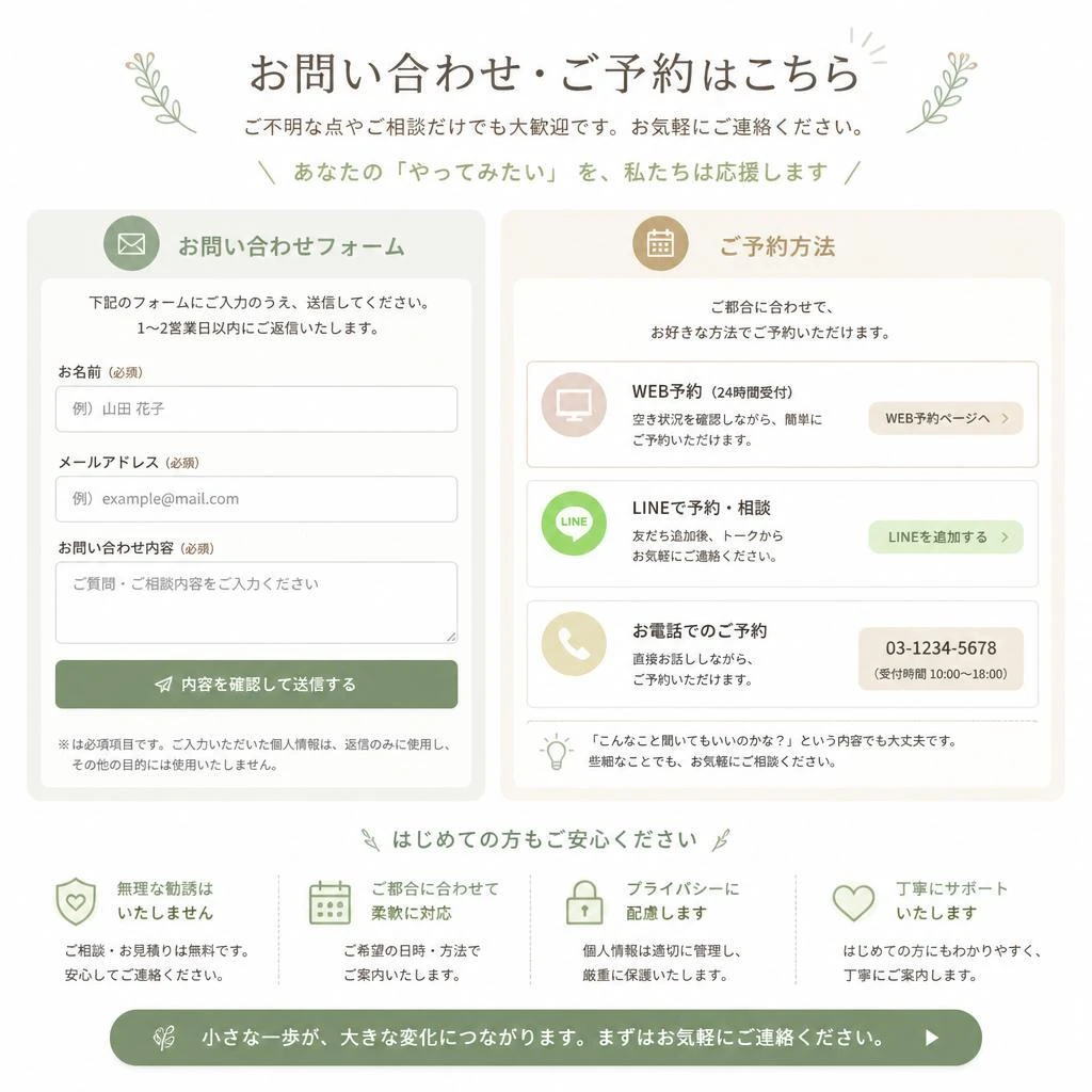 7. さあ、一歩を踏み出そう！