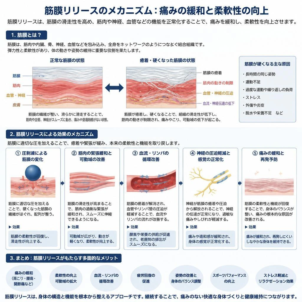 筋膜リリースの効果とは？