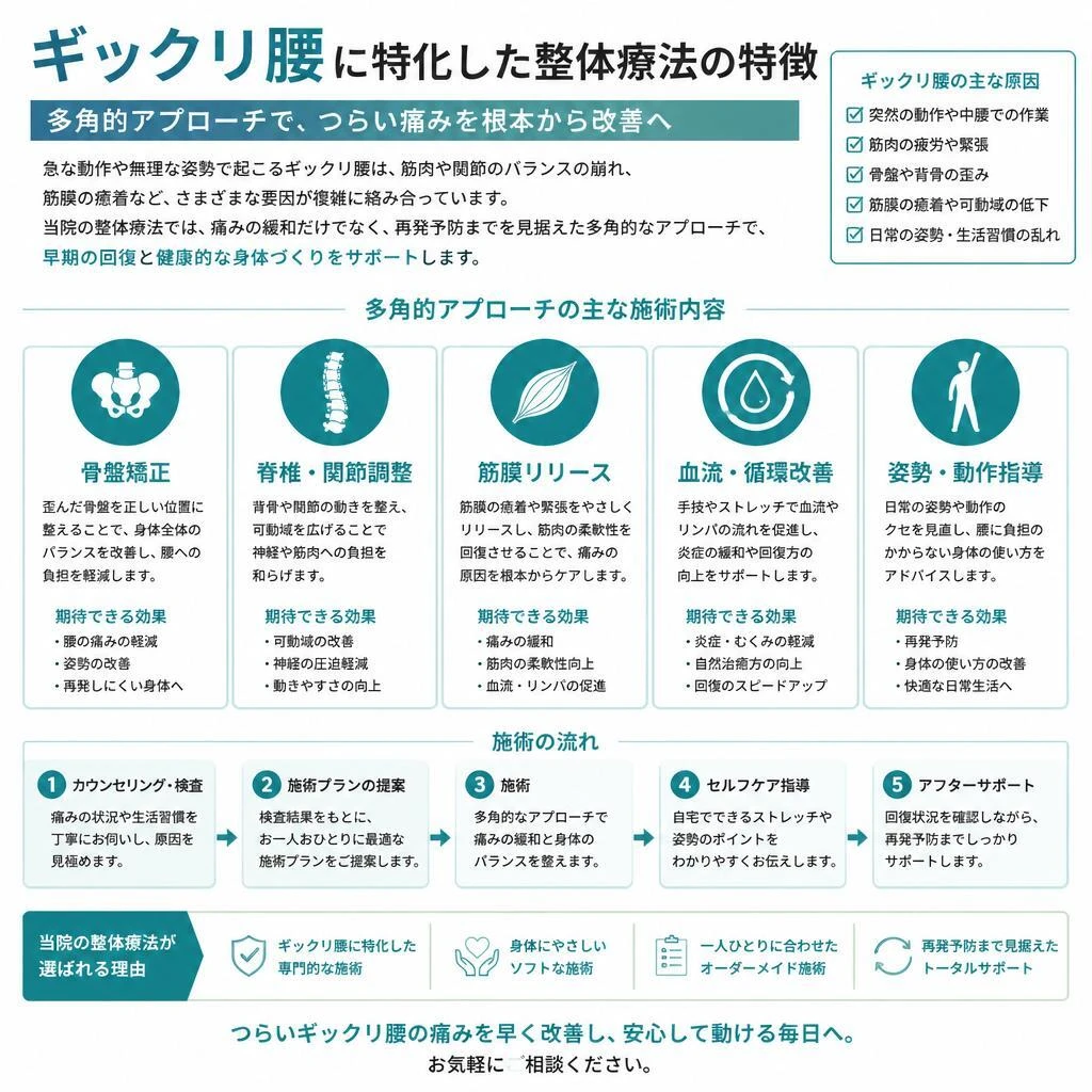 当院の整体療法