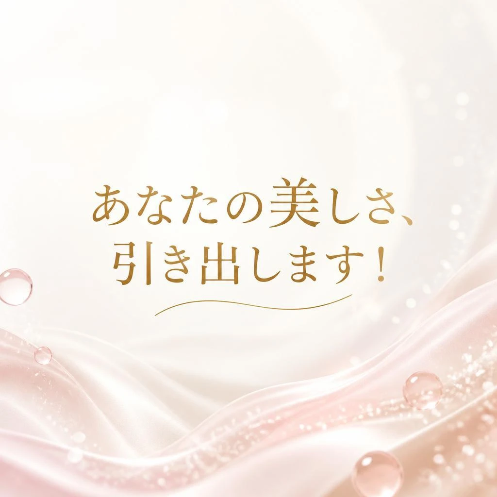 あなたの美しさ、引き出します！