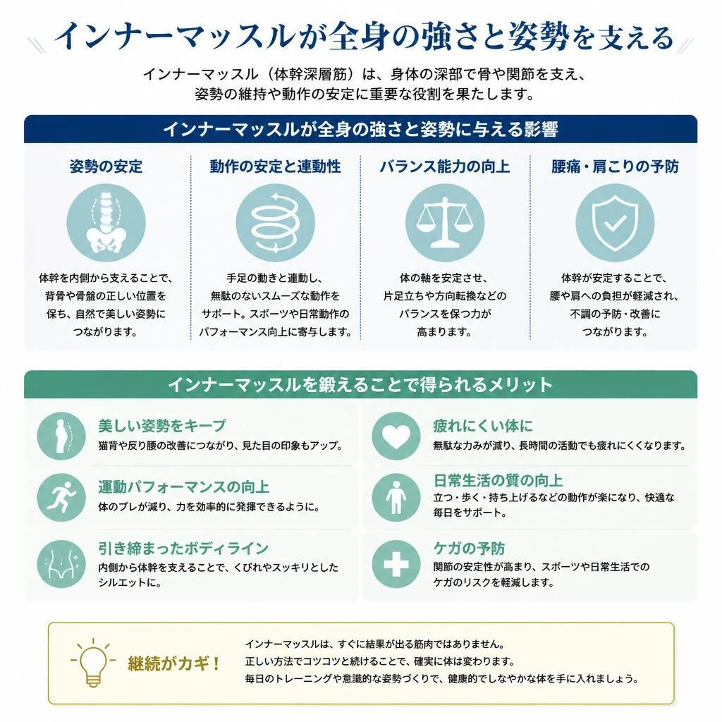 インナーマッスルの重要性