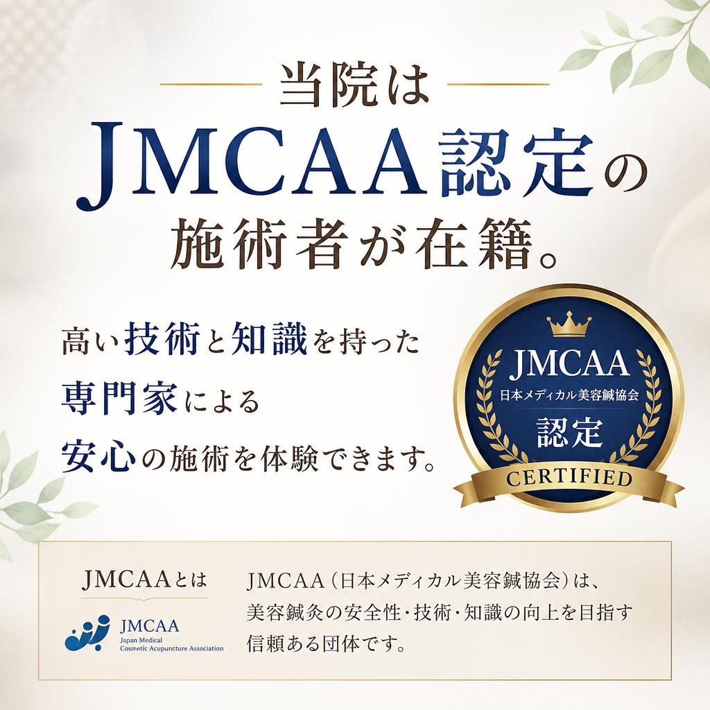 JMCAA公認の安心技術
