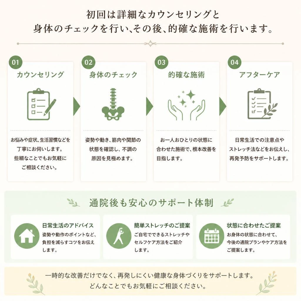 施術の流れ