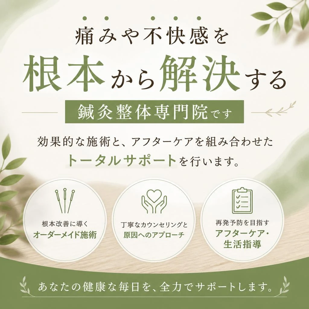 鍼灸整体LightHouseの特徴