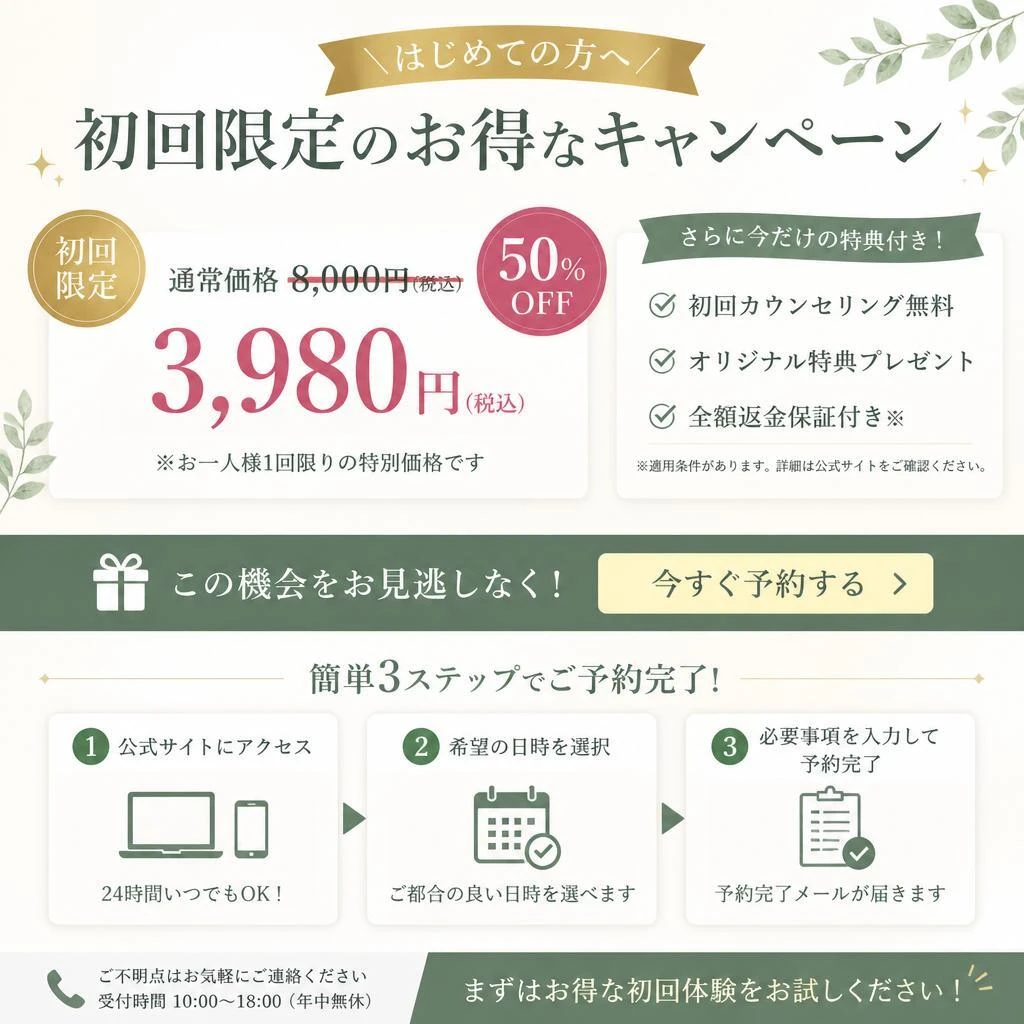 今すぐお問い合わせを！