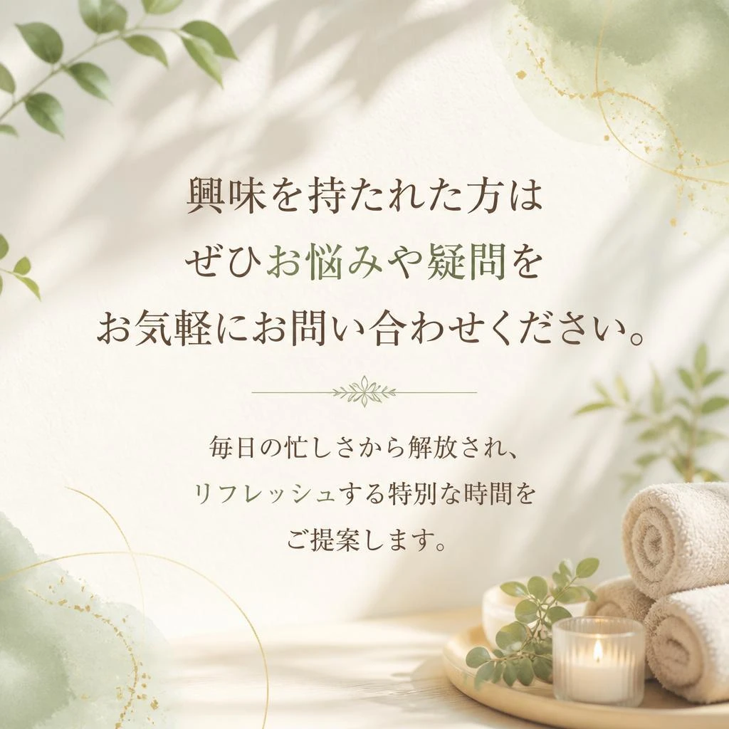 今すぐお問い合わせを！