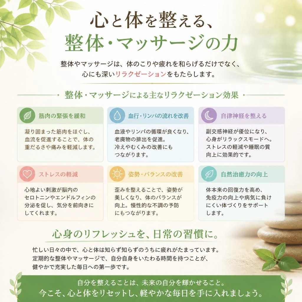 リラクゼーション効果