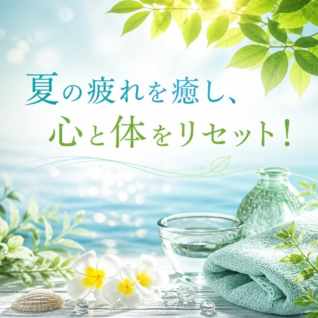 夏の疲れを癒し、心と体をリセット！
