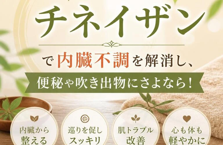 北久里浜のチネイザンで内臓不調を解消し、便秘や吹き出物にさよなら！