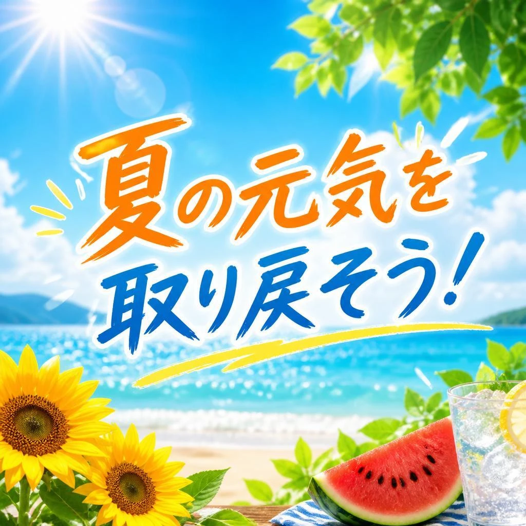 夏の元気を取り戻そう！