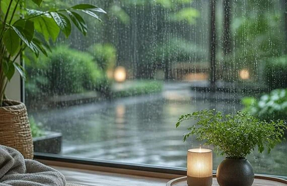 雨の日こそ、自律神経を整えて心と体をリセット！